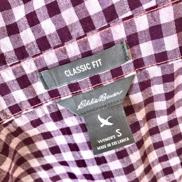 Eddie Bauer Classic Fit Long Sleeve Button Down S - Picture 4 of 4